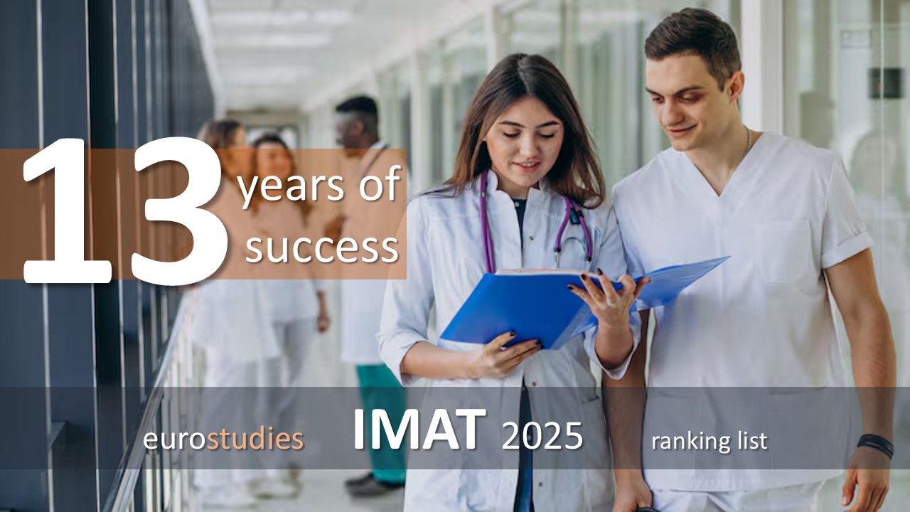 IMAT EUROSTUDIES 2025 RANKING LIST ΑΠΟΤΕΛΕΣΜΑΤΑ